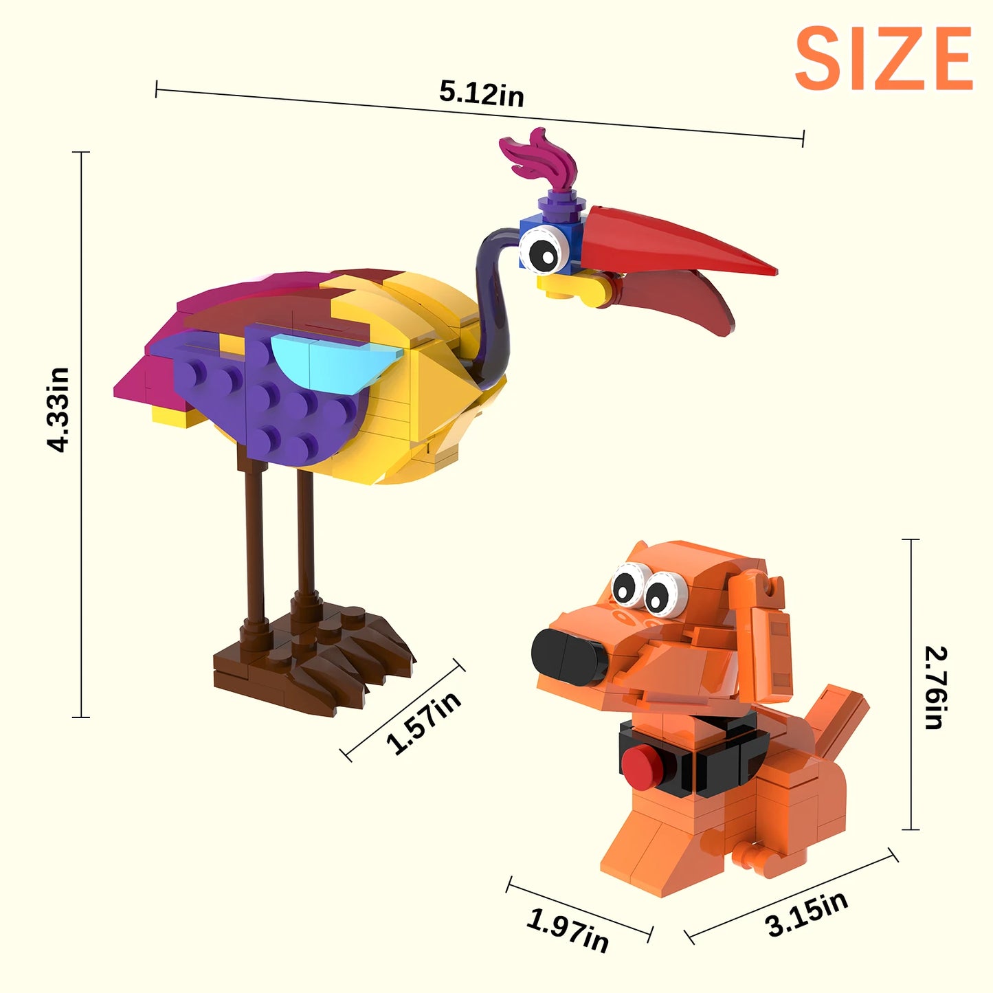Bloques de Kevin y Dug